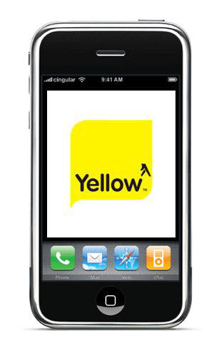 Yellow create new app for iphone